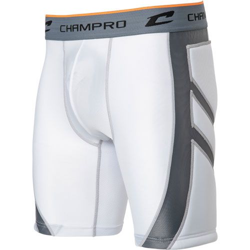 Champro Youth Compression Boxer Short With C-Flex Cup, Size: XS 21-23&quot;