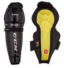 CCM TACKS AS-580 HOCKEY SHIN GUARDS - JUNIOR, Size: 13
