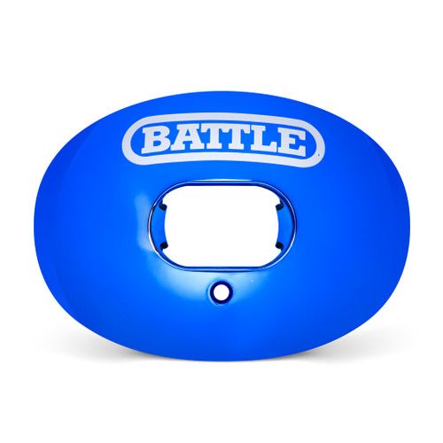 Battle Chrome Oxygen Mouth Guard, Color: Blue