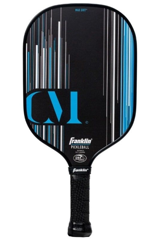 Franklin CM Signature Series 13 mm Blue/Black Pickleball Paddle w/ Max Grit