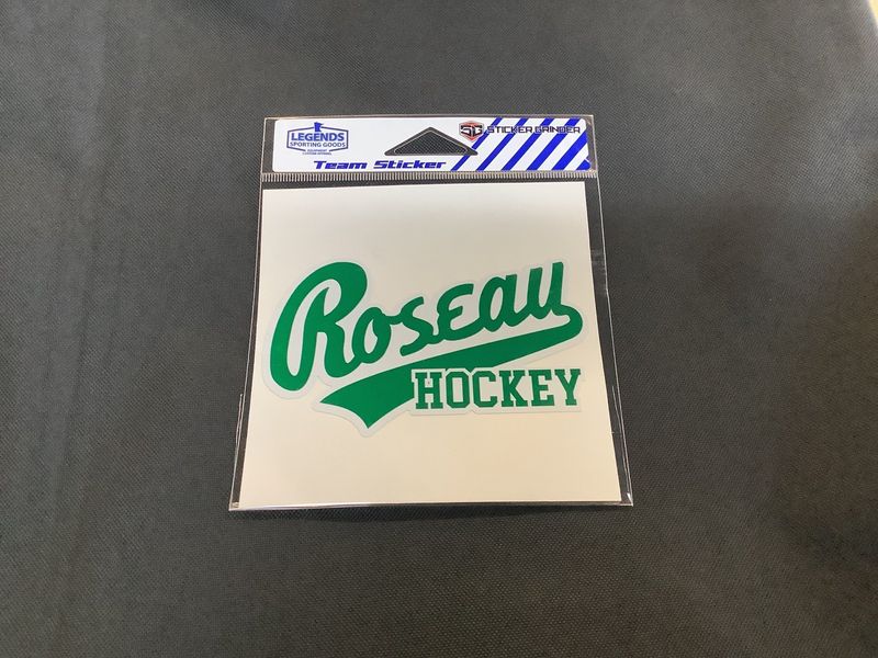 Roseau Hockey Sticker