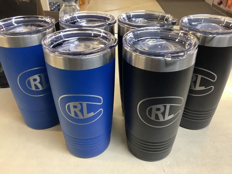RLC  20 oz Tumbler Blue