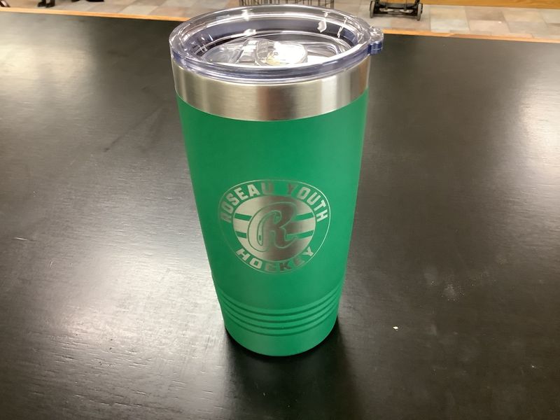 Roseau Youth Hockey 20 oz Tumbler