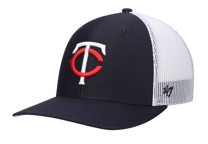 Minnesota Twins Navy 47 Trucker
