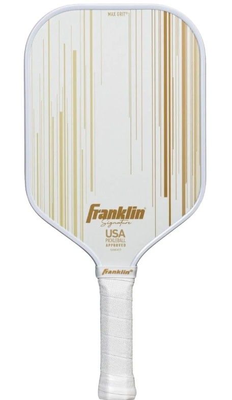 Franklin Signature Series 13mm Gold Pickleball Paddle w/ Max Grit
