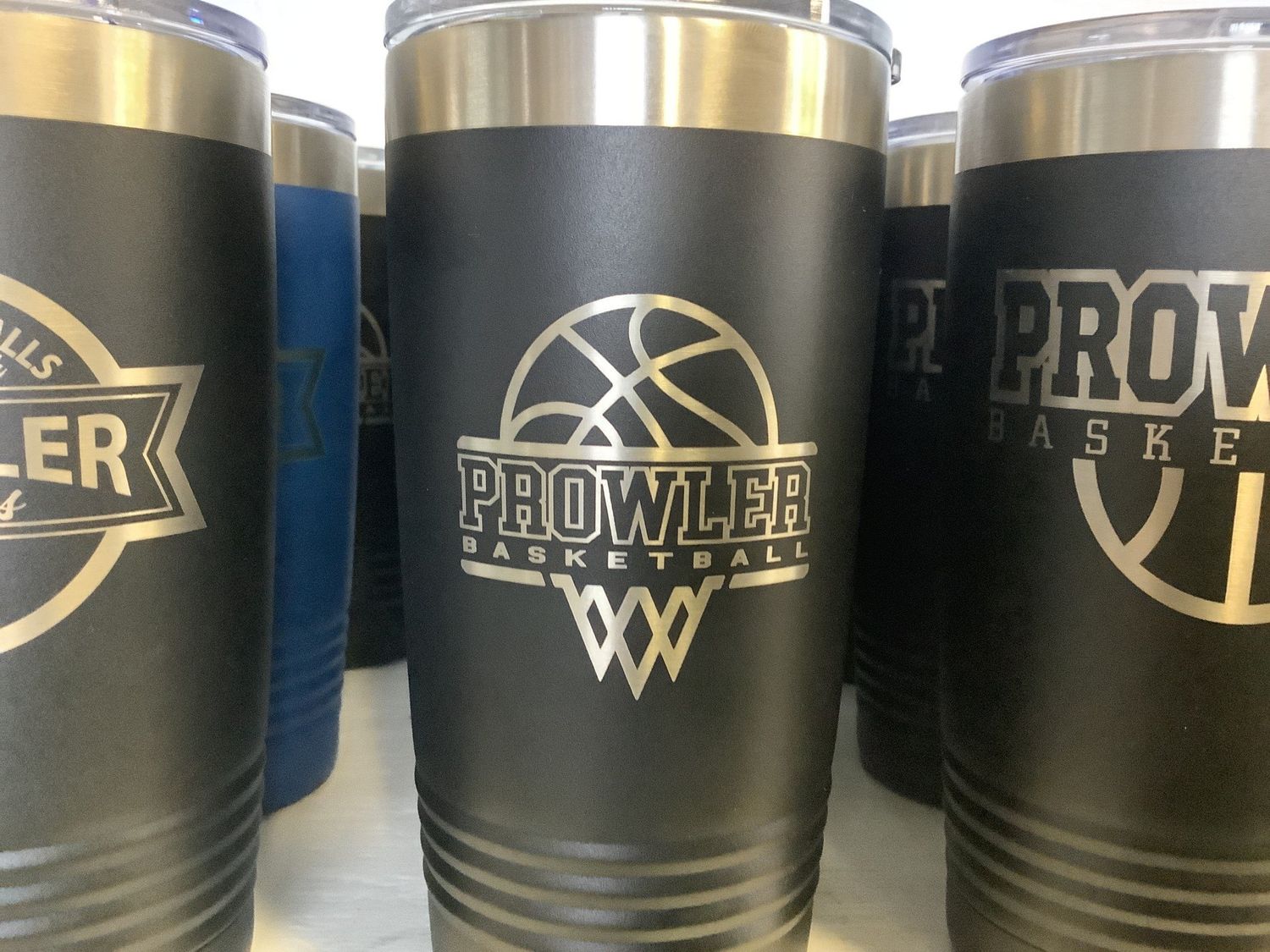 Prowler Basketball w/ Net Tumbler 20 oz