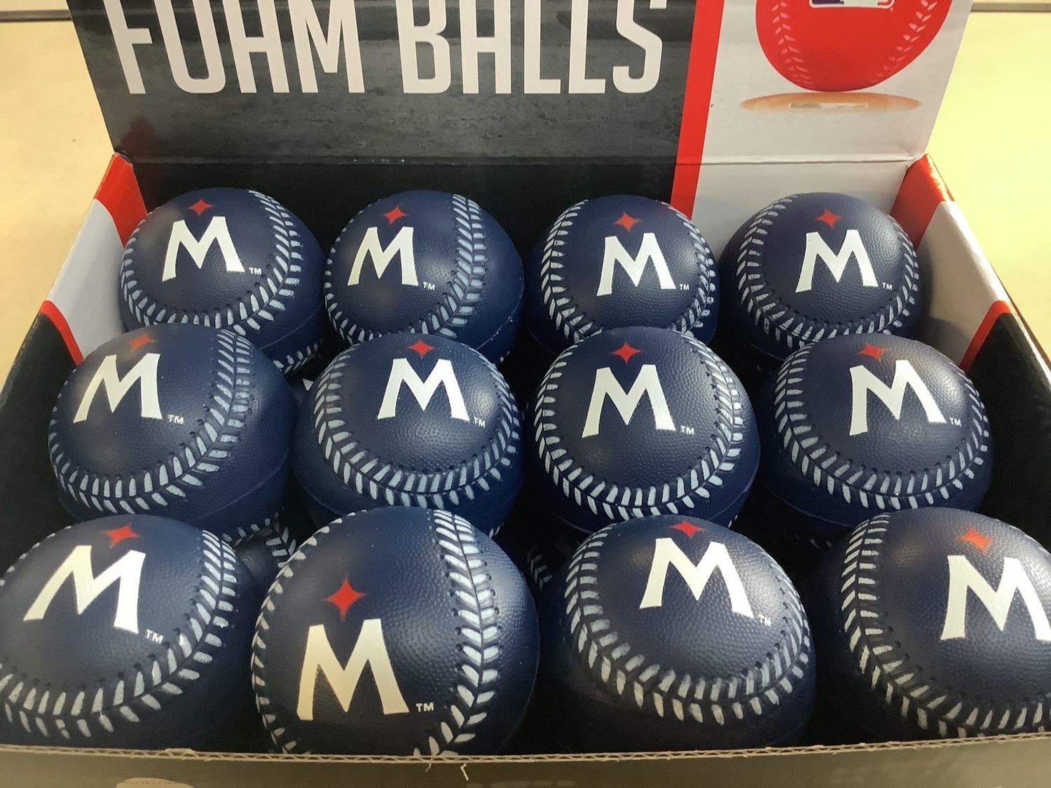 Franklin MN Twins Mini Stress Foam Baseball