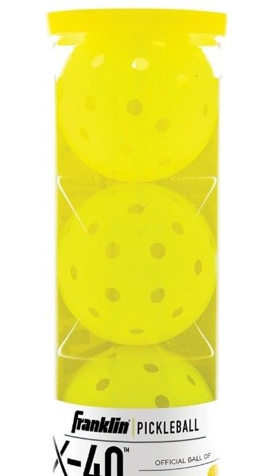Franklin Pickleball X-40 Outdoor Balls 3 Pack
