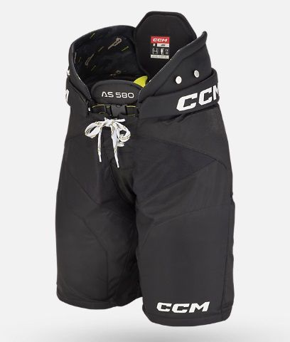 CCM TACKS AS 580 HOCKEY PANTS JUNIOR, Color: BLACK, Size: S