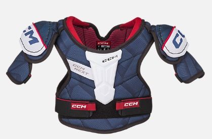 CCM NEXT SHOULDER PADS JUNIOR, Size: S
