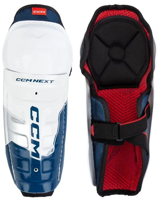 CCM Next Junior Shin Guards, Size: 11