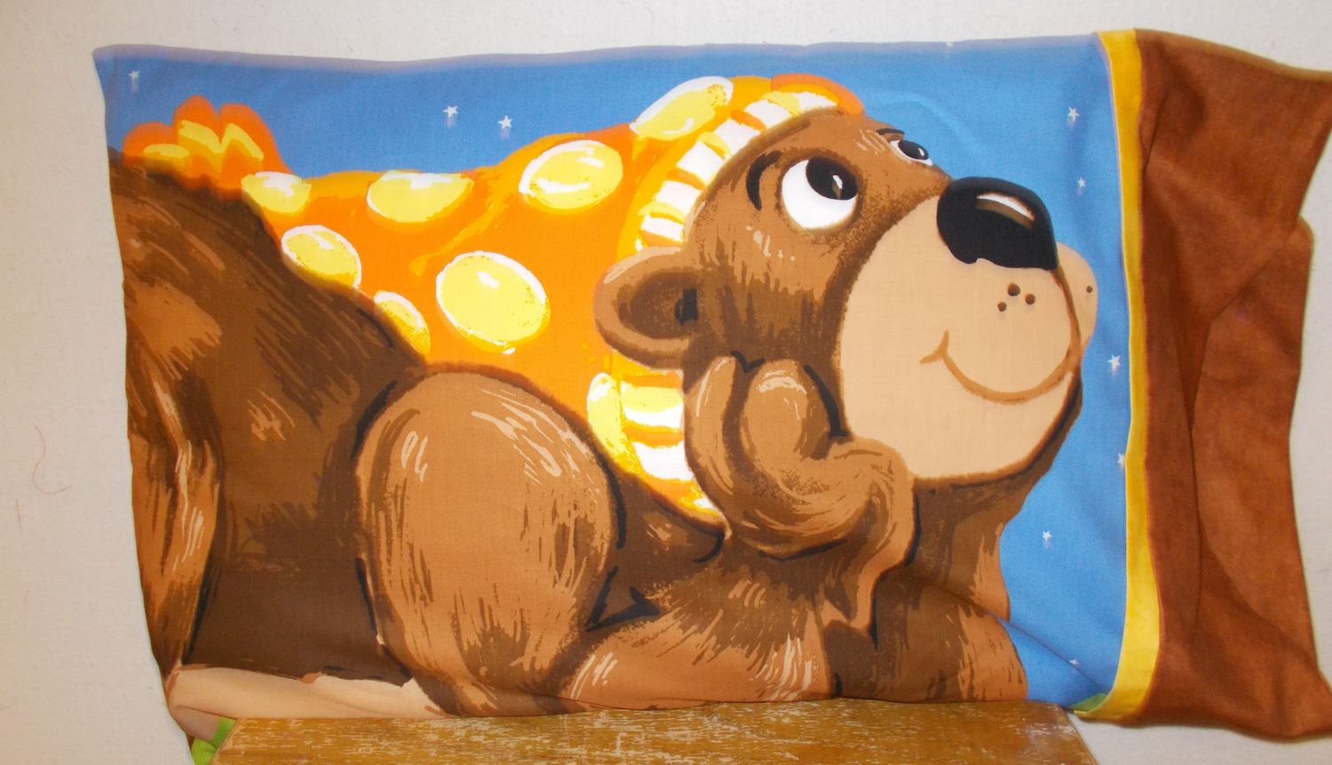 Lazy Day Bear Pillowcase