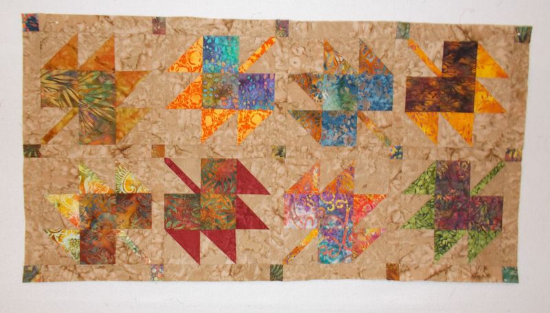 Falling Maple Leaves Runner
