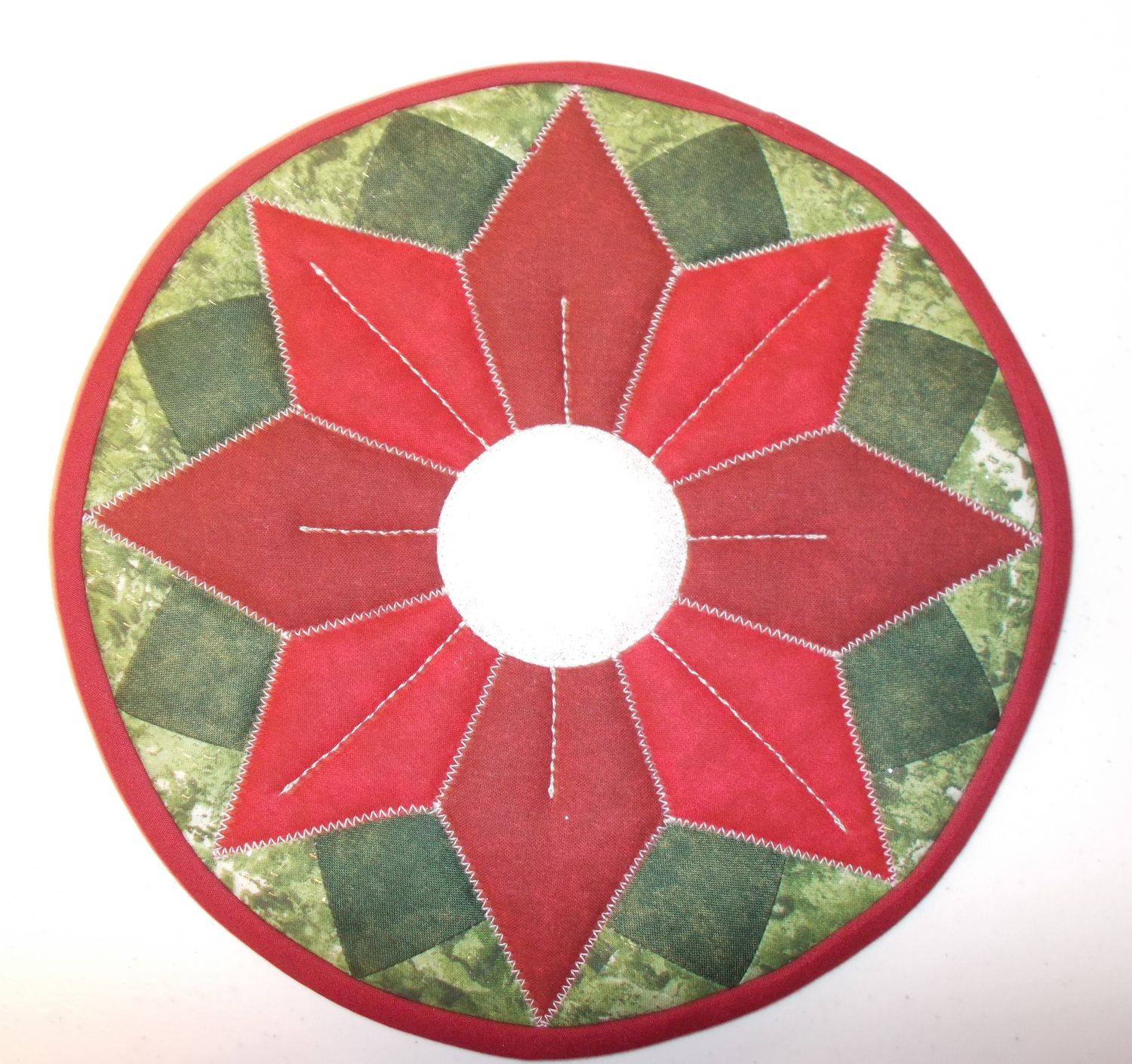 Poinsettia Hot Pad