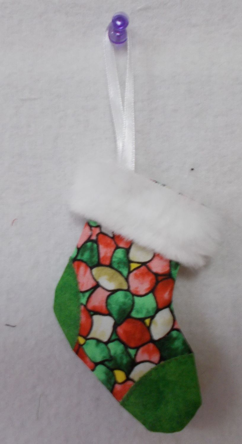 Little Stocking Ornament/Money Holder