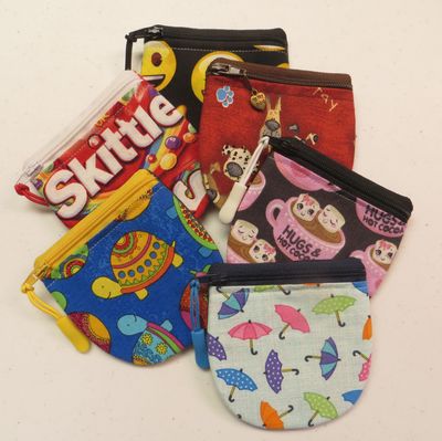 Bucket Coin Pouches