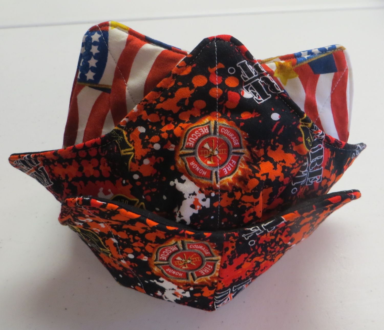 Small Military/Patriotic/First Responders Microwavable Bowl Cozies