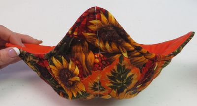 Sunflowers w/Indian Corn Print