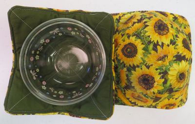 Sunflowers w/Green Grunge