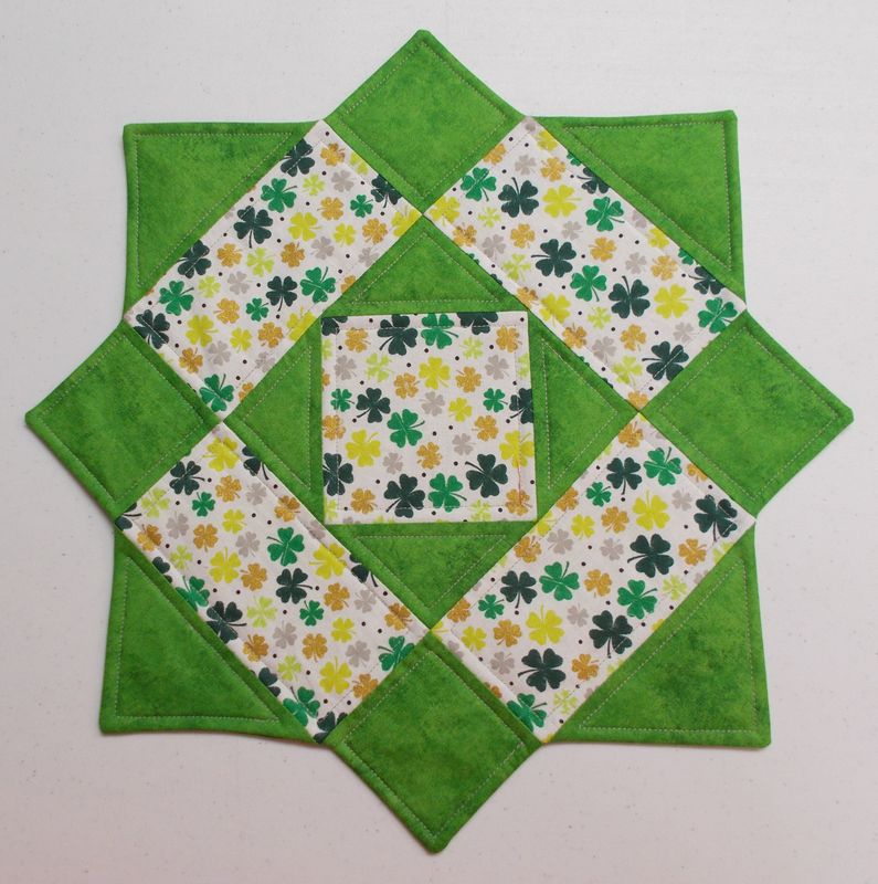 St. Patrick&#39;s Candle Mat