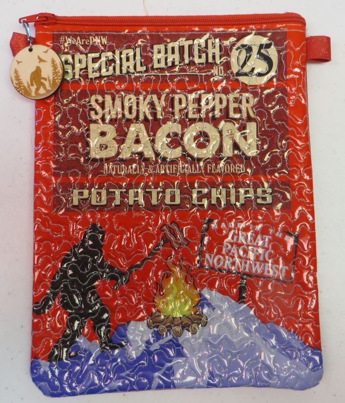 Sasquatch Pepper Bacon Chip Bag