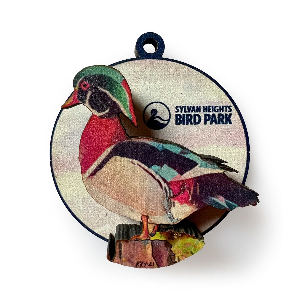 WOOD DUCK ORNAMENT