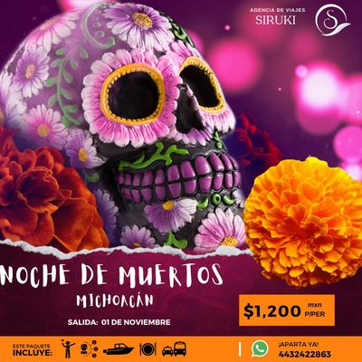 🍂💜 DIA DE MUERTOS EN MICHOACAN 💜🍂💀
