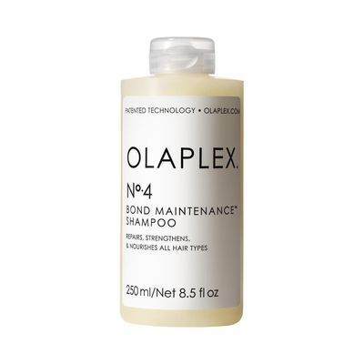 OLAPLEX No. 4 Bond Maintenance Shampoo, Repairs, Strengthens, &amp; Nourishes All Hair Types, Adds Shine &amp; Leaves Hair Feeling Soft, 8.5 fl oz