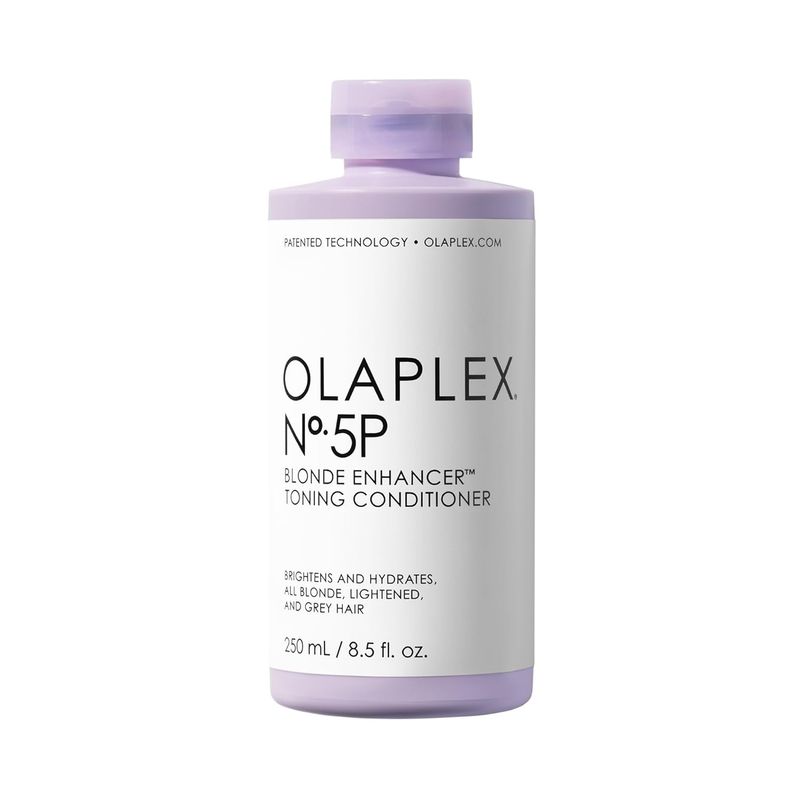 OLAPLEX No. 5P Blonde Enhancer Purple Toning Conditioner, Repairs, Hydrates, &amp; Brightens All Blonde, Lightened, &amp; Grey Hair, 8.5 fl oz