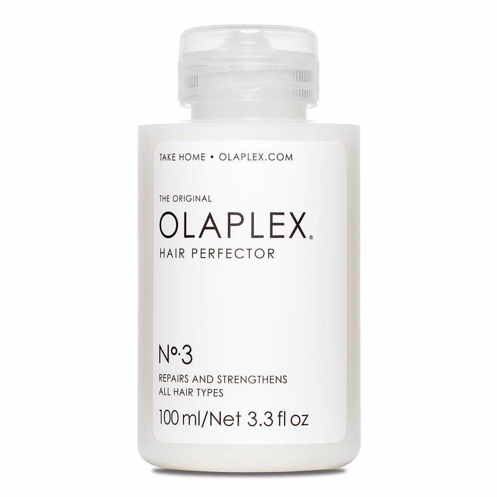 OLAPLEX No. 3 Hair Perfector Repairing Hair Treatment, Concentrated for Dry Damaged Hair, Repairs &amp; Strengthens All Hair Types, 3.3 fl oz