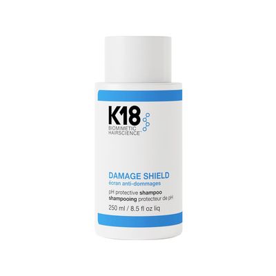 K18 Damage Shield Protective Shampoo, Reduces Frizziness &amp; Tangles, Maintains Hair Health, 8.5 Fl Oz