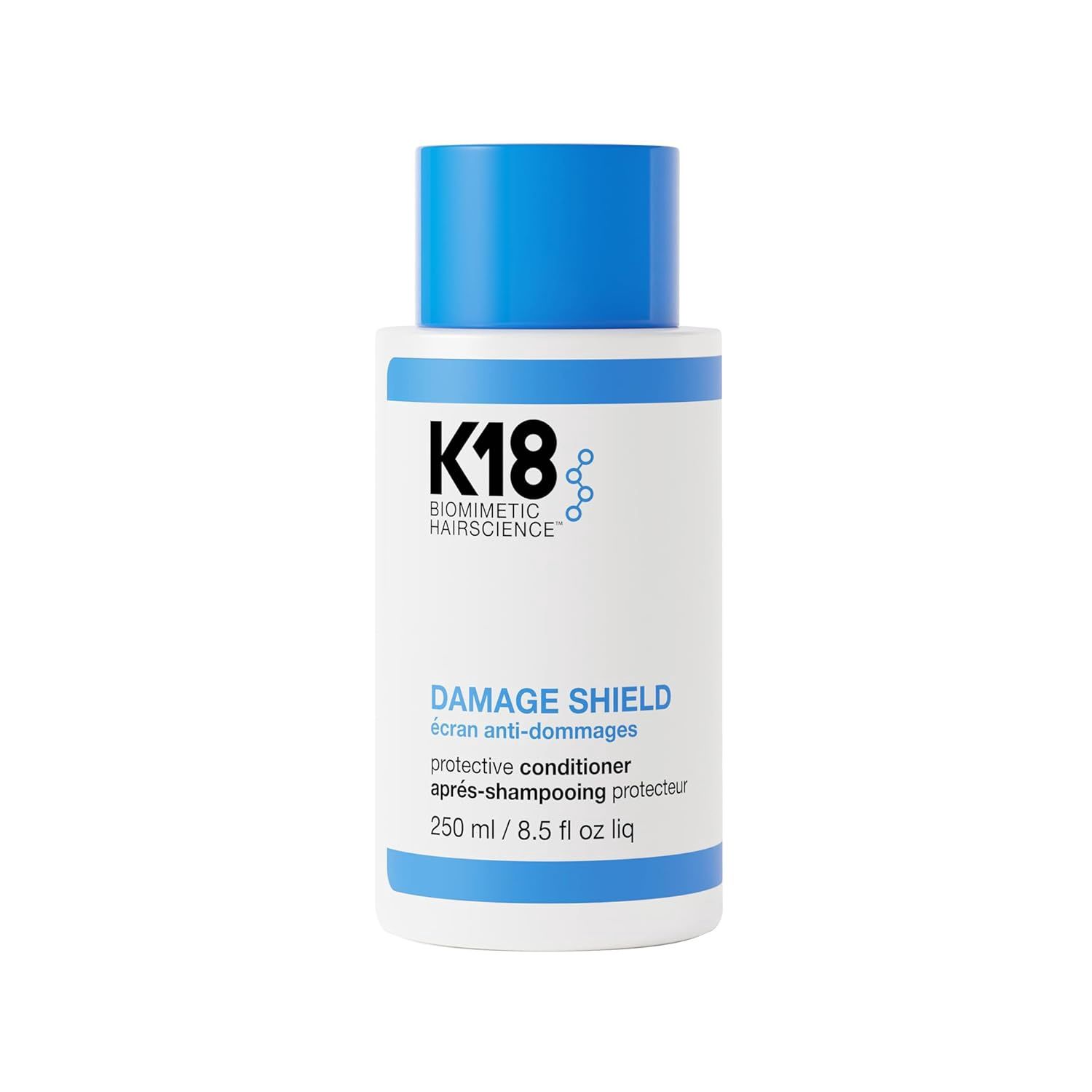 K18 Damage Shield Protective Conditioner, Protects Hair from Daily Damage, Improves Strength &amp; Shine, 8.5 Fl Oz