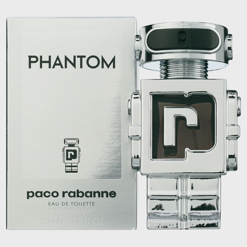 Paco Rabanne Phantom EDT Spray for Men 50ml Floral Patchouli Vanilla Fragrance