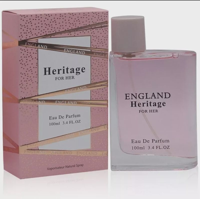 HERITAGE FOR HER ENGLAND Secret Plus Eau de Parfum Cologne Perfume 3.4oz