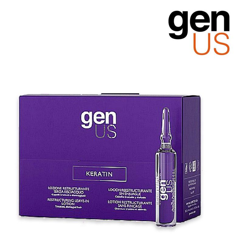 Genus keratin restructuring leave-in lotion 10ml