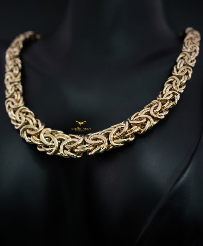 NECKLACES EXCLUSIVES 10K Size 18" CHOKER Weight APROX 23.2 GRAMS