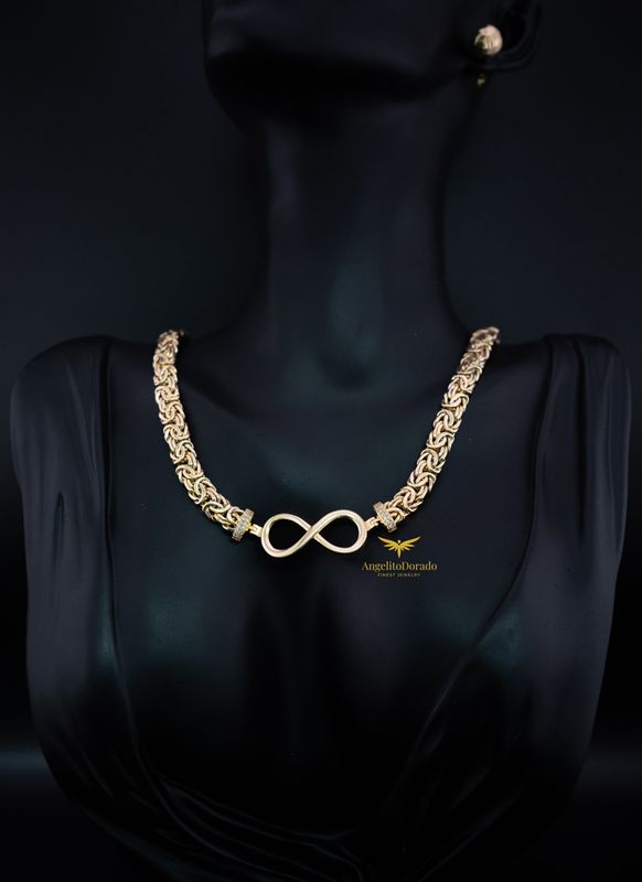 NECKLACES EXCLUSIVES 10K Size 18" CHOKER Weight APROX 19 GRAMS