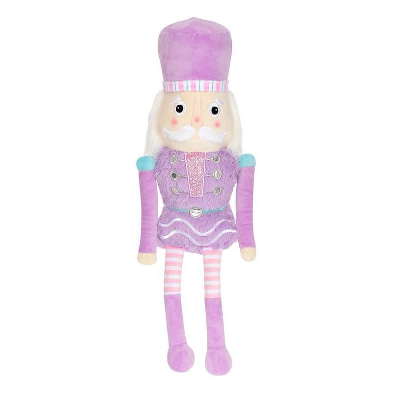 Lavender Nutcracker Plush Doll