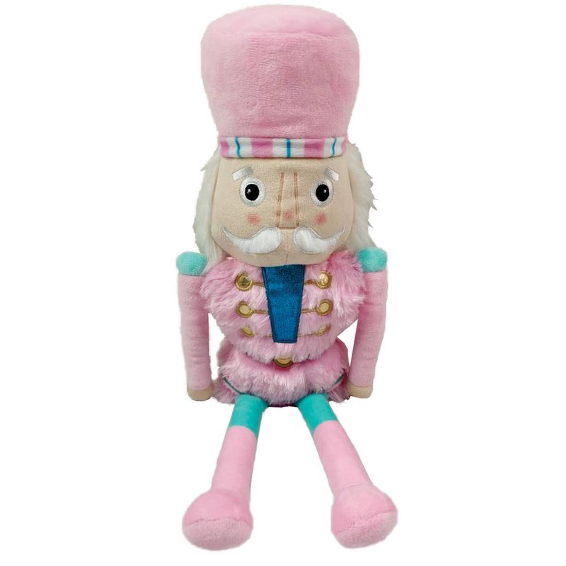 Pink Nutcracker Plush, Furry and Fleece