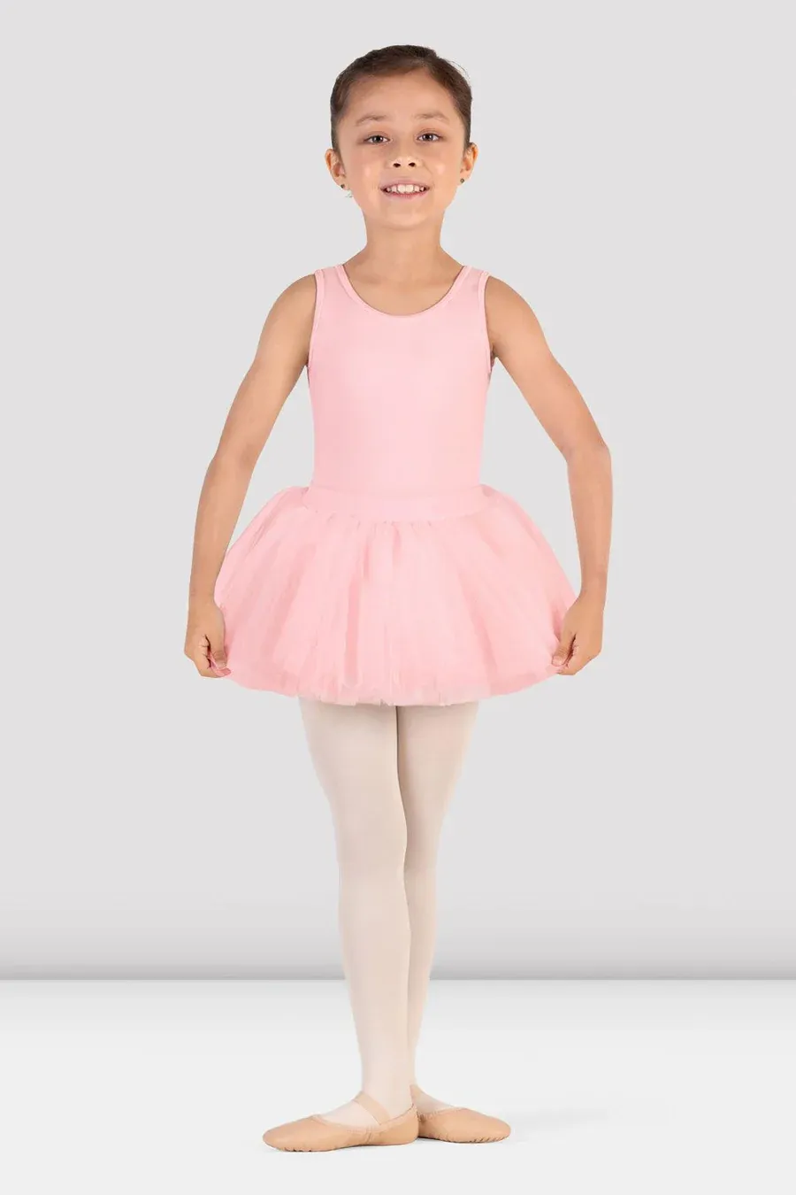 CL9235 Scoop Neck Tank Tutu Leo
