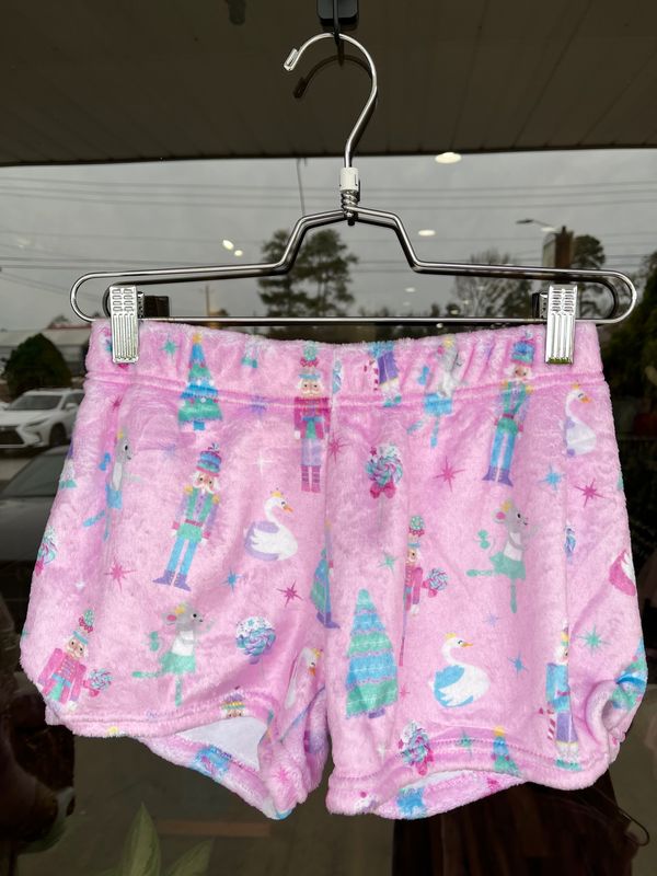 Nutcracker Plush Shorts