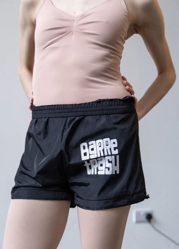 Barre Trash Trash Bag Shorts