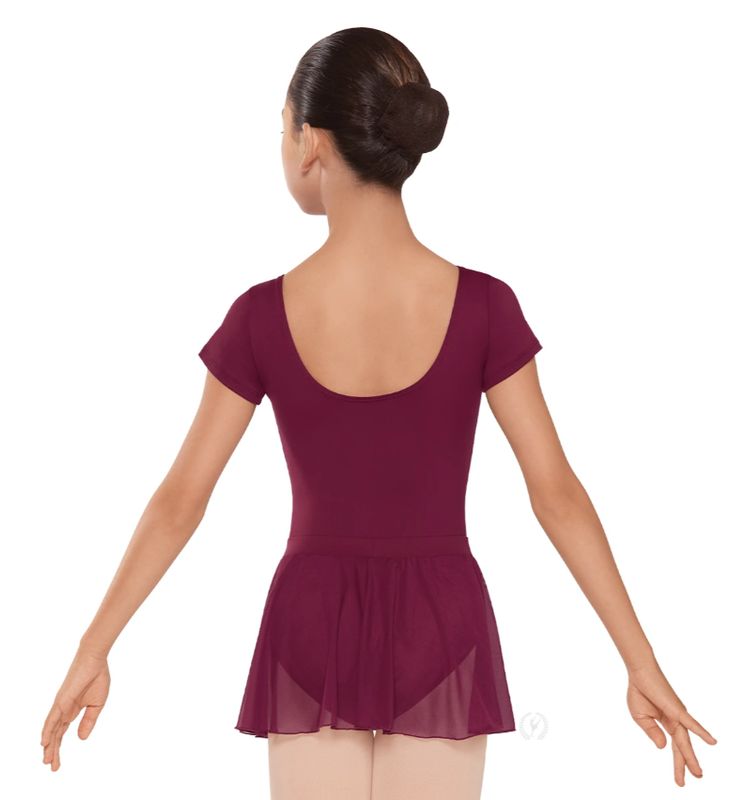 44475c Eurotard Girls Short Slv Leo