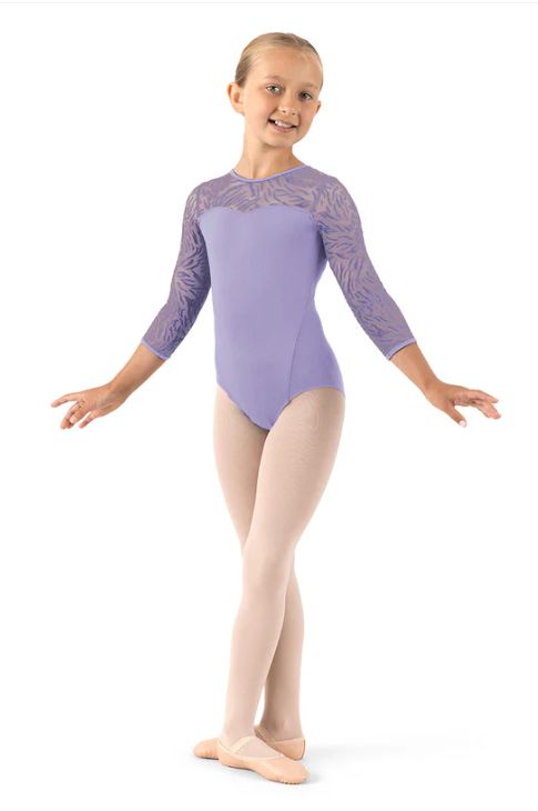 CL1066 Sweetheart Open Back 3/4 Slv Leo