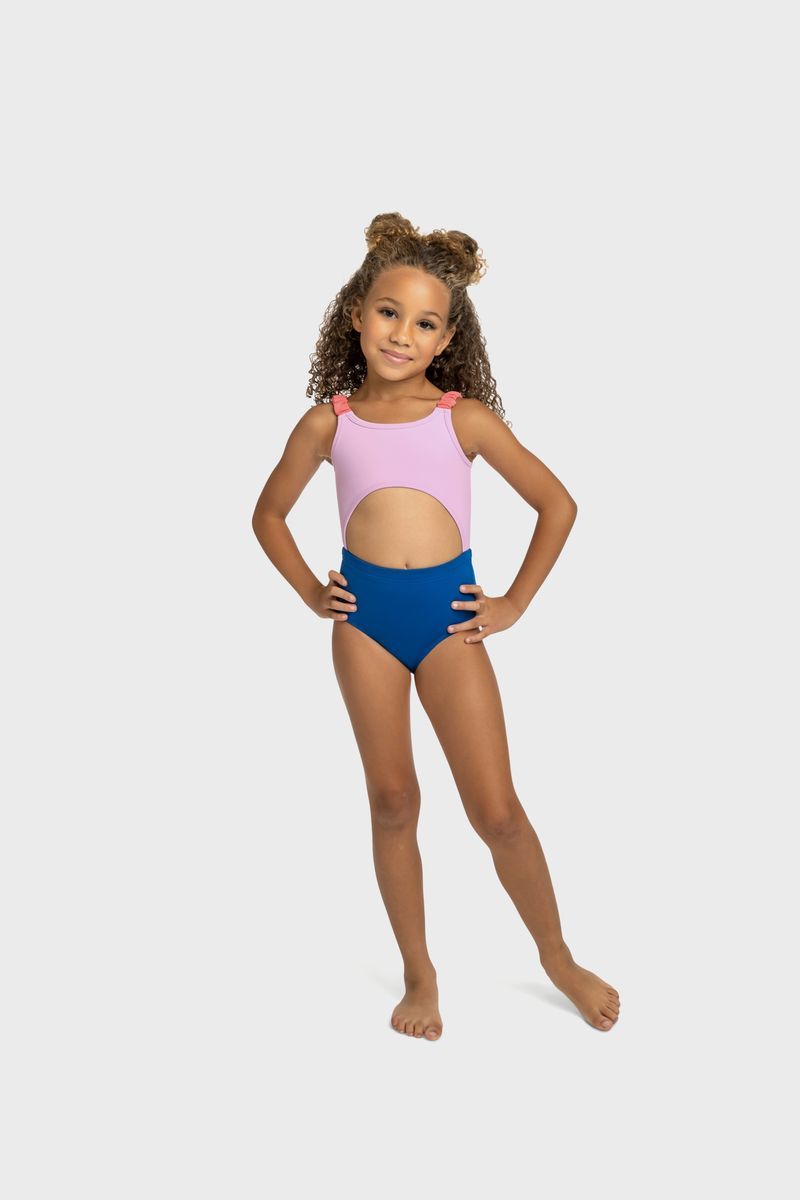 Roxie Brooklyn Leotard Blue/Lilac/Watermelon