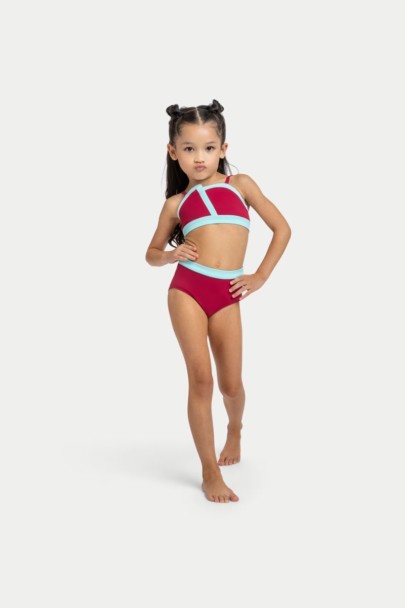 Roxie Taylor Set Aqua/Berry