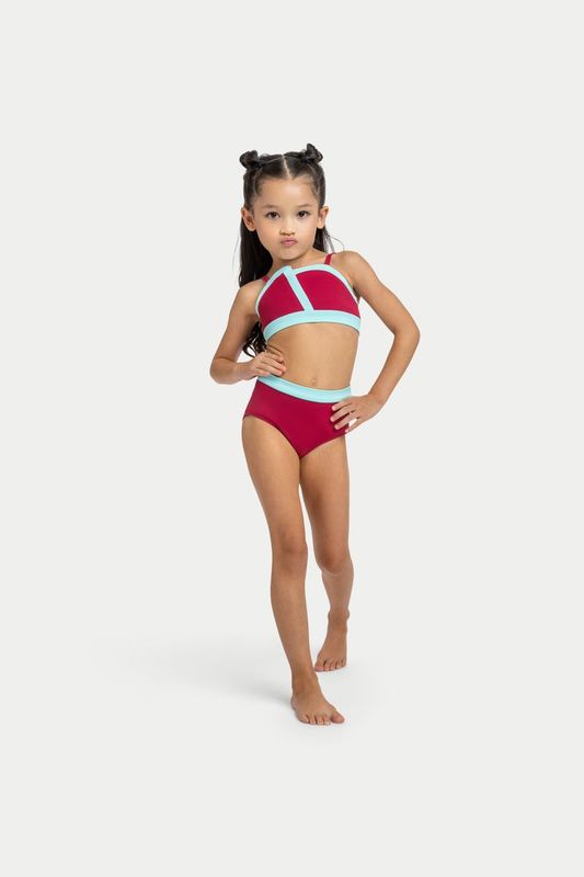 Roxie Taylor Set Aqua/Berry