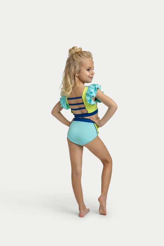 Roxie Ella Set Aqua/Blue/Lime
