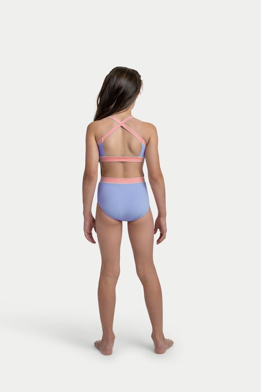 Roxie Perry Leotard Lilac/Coral