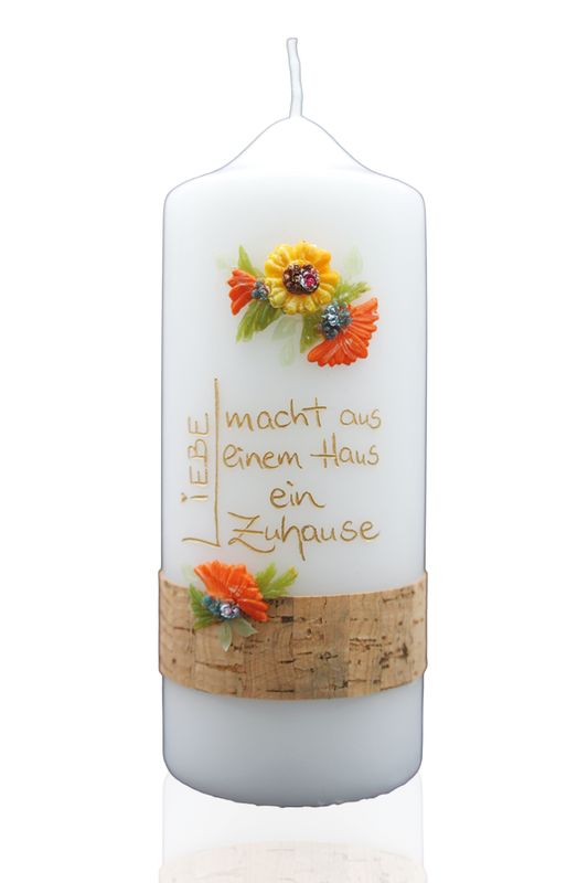 Geschenkkerze „Zuhause“ Geschenkkerze „Zuhause“